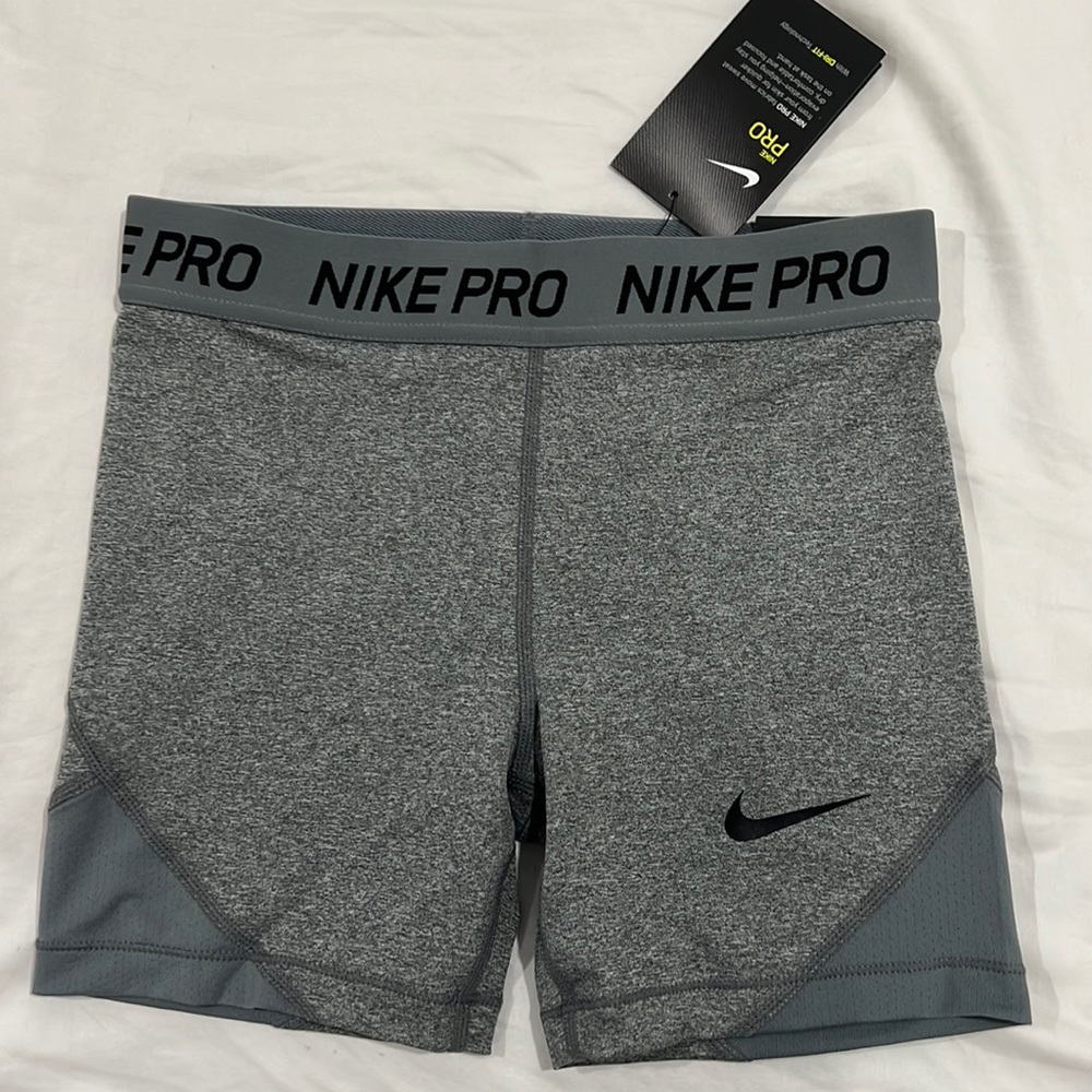 Gray nike pros